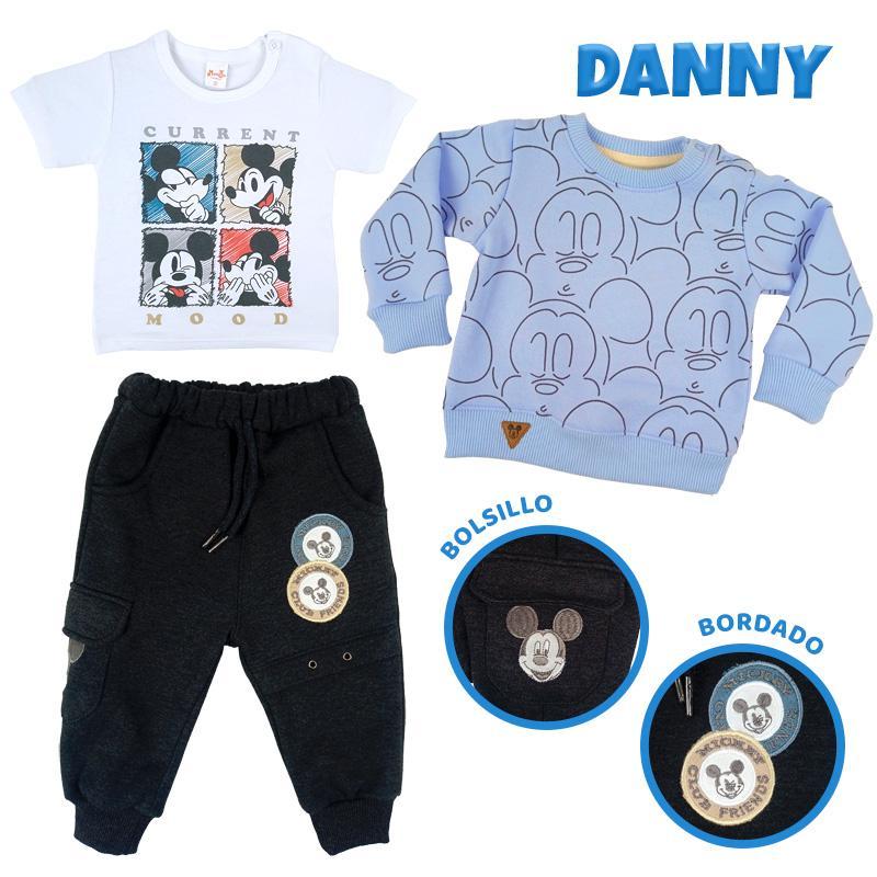 Conjunto niño Pack DANNY y ADRIAN MICKEY